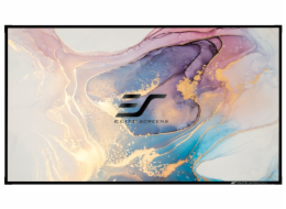ELITE SCREENS plátno v pevném rámu 120" (305 cm)/ 16:9/ 149 x 266 cm/ CLR3/ bezrámové/ pro UST projektory