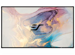 ELITE SCREENS plátno v pevném rámu 110" (280 cm)/ 16:9/ 137 x 244 cm/ CLR3/ bezrámové/ pro UST projektory