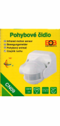 Elektrobock CN09 bílá CN09 Pohybové čidlo - bílá