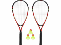 Crossminton set NILS NRS001 2 rackets + darts + case red
