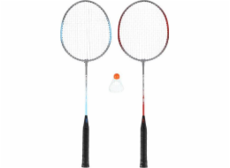 NILS NRZ002 STEEL badminton set 2 rackets + shuttlecock