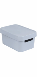 CURVER Infinity Úložný box s víkem Šedá 4,5l