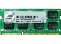 G.Skill 8GB DDR3-1600 memory module 1 x 8 GB 1600 MHz