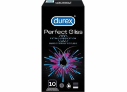 Durex_perfect gliss long -lasting condom sklouzl 10 ks.