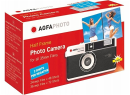 Agfaphoto digitální fotoaparát analogový fotoaparát 35 mm polovina rámečku / polovina rámečku / černá
