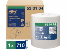 Tork Tork -Multi -Purpose Non -tkané tkaniny pro obtížnou nečistotu, 1 -vrstva, prémie, W1 -bílá