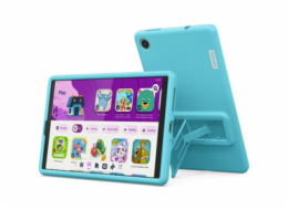 Lenovo TAB M8 4th Gen. KIDS BUMPER (blue) = modrý ochranný rám / stojánek + fólie na displej