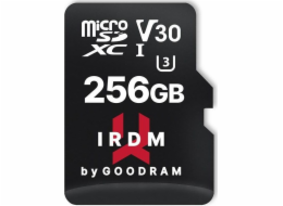 Goodram 256 GB UHS-I U3 microSD memory card with adapter