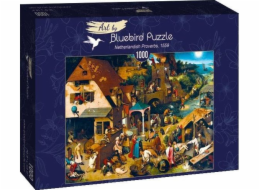 Bluebird puzzle puzzle 1000 přísloví, Brueghel