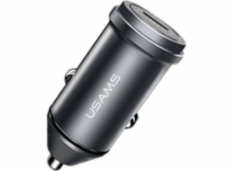 Nabíječka Upiams Djams Lock sama. USB-C C14 18W 5V-3A (pouze hlava) PD3.0 Rychlý náboj šedá/šedá CC95GC02 (US-CC095)