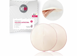 Loffme, opakovaně použitelná antibakteriální laktační vložka, krémová