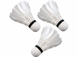 Victoria Sport Badminton Aigns s peřím 3 ks. Bílý