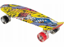 Enero skateboard plastová skateboard 22 palců graffiti