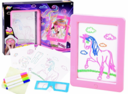 Jokomisiada Světelná tabule + 3D brýle a pera TA0092