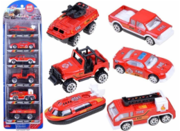 Jokomisiada Hasičské pružiny, sada 6 ks, hasičské, kovové ZA3505