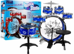 Bubnové bubny ramiz + stolička