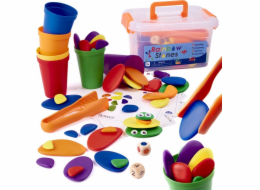 Kontext Creative Pebbles Colorful Montessori Puzzle