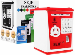 Ramiz Safe Piggy Bank Red