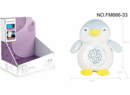 Ramiz Penguin Sedative 3in1 Projector Music Music Shaver for Baby Sensory Toy