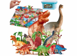 Kontext figurky zvířat dinosaurs + příslušenství 83 VEFFLES