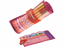 Jemná&nbsp;linka&nbsp;Schwan&nbsp;Stabilo&nbsp;STABILO&nbsp;Point&nbsp;88&nbsp;Rollerset&nbsp;Festival&nbsp;Spirit,&nbsp;růžová,&nbsp;25&nbsp;ks.&nbsp;VELETRH&nbsp;Stabilo