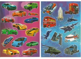 POLSYR POLSYR Samolepky Large - auto/specializovaná vozidla 25 ks. Polsyr