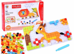 Jokomisiada Vzdělávací puzzle Mozaika bloků obrázků ZA2667
