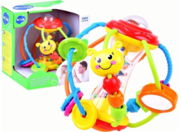 HOLA BAREVNÁ vzdělávací spirála RATTLE ZA0604