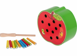 DWM Magnetic Caterpillar Wooden Apple