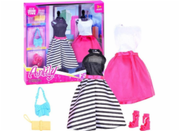 Anlily Alily Doll šaty oblečení oblečení ZA2463