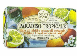 Nesti Dante Paradiso Tropicale Tahitian Lime Mosambi Peel toaletní mýdlo 250g