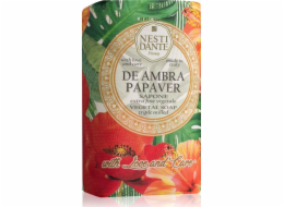 Nesti Dante De Ambra Papaver Sapone mýdlo s červeným mákem 250g