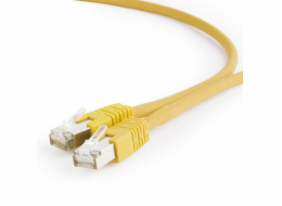 Gembird RJ-45/RJ-45, kat. 6A, S/FTP, žlutá, 0,5 m (PP6A-LSZHCU-Y-0,5M)