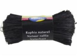 Mildor Rafia Natural 50 g Black