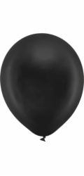 PartyDeco Latex Black Metallic Balloons 30 cm 10 ks