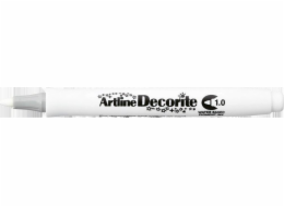 Artline Permanentní popisovač Decorite bílý ARTLINE