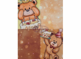 Fandy Photoalbum Pocket Woodered drahý