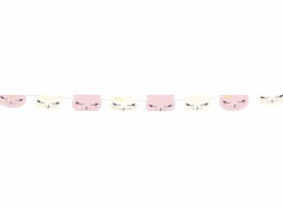 Party Deco Garland Kitty, Mix, 1,4 m univerzální