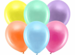 PartyDeco Latex Balloons Color Mix Metallic 10ks