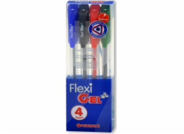 Penmate Flexi Abra Gelové pero 4 barvy PENMATE