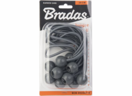 Bradas 10 ks. sada gumiček s míčkem 10x15cm šedá Bradas 5365