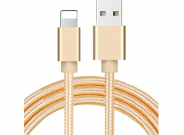 USB Retoo Lightning Cable-USB-A 1 m Zloty (E471-2)