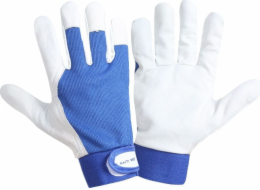Pracovní rukavice Lahti Pro vyrobené z kozí kožené modré 10 12 párů (L272110p)