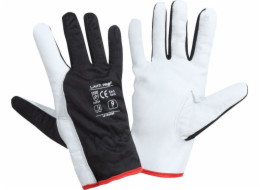 Lahti Pro Working Gloves vyrobené z kozí kožené černé 10 12 párů (L272210p)