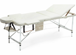 Bodyfit Table, masážní lůžko Hliník 3segmentové béžové XXL