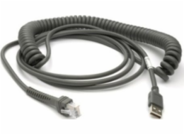 USB USB-A Zebra Cable-RJ-45 4,6 m černá (CBA-U29-C15ZBR)