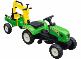 Super-Tysis&nbsp;pedál&nbsp;traktor&nbsp;s&nbsp;přívěsem&nbsp;a&nbsp;rypadlo/&nbsp;TR3007