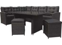Rattanový rohy Ramiz Garden Furniture High Table Brown