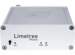 Lindemann Lindemann Limetree Phono High -Quality Gramophone Preamplifieer se samostatnou úrovní výztuže pro MM (pohyblivý magnet) a MC (Moviable Coil)