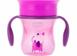 Kelímek Chicco 360 pro naučení se pít 200ml růžový